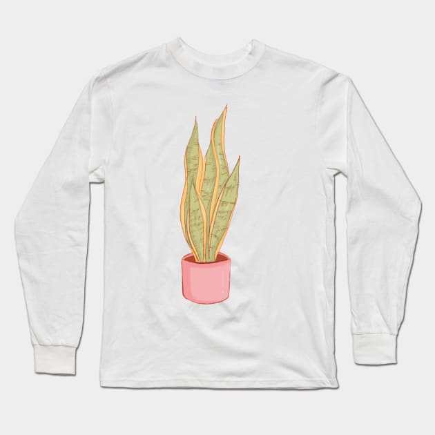 SANSEVIERA Long Sleeve T-Shirt by aztunez